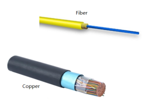 copper and fiber 